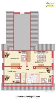 Grundriss Dachgeschoss