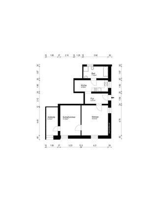Grundriss EG Wohnung links