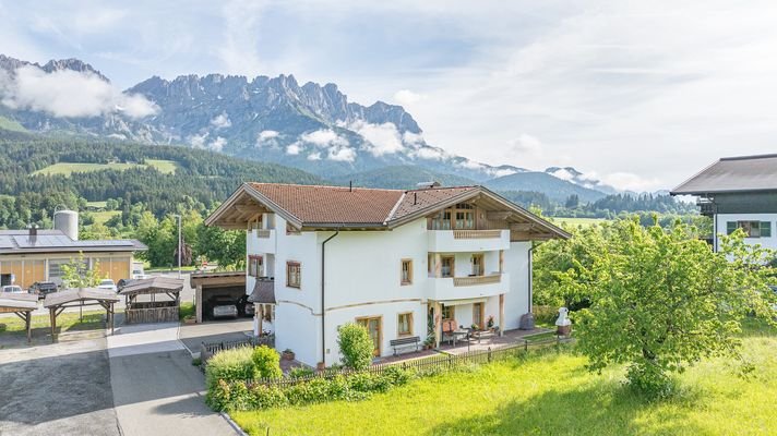 KITZIMMO-Apartmenthaus in zentraler Lage mit Kaiserblick - Immobilien Ellmau.