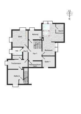 Grundriss Untergeschoss