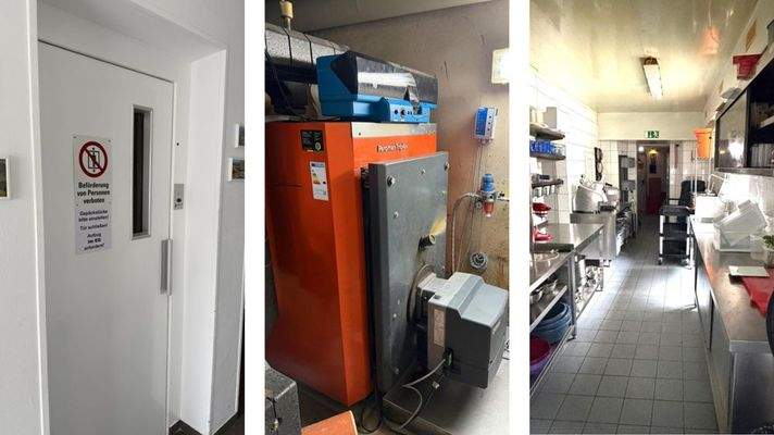 Heizung Lastenaufzug