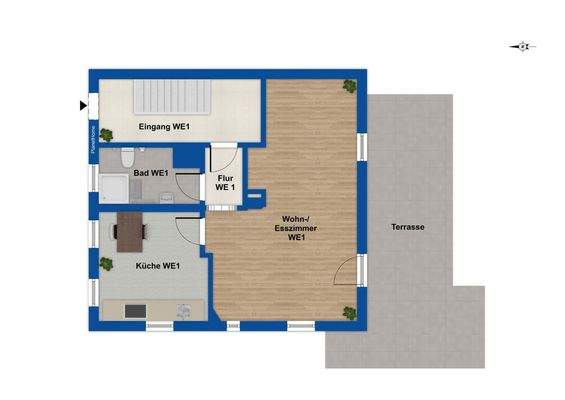 Grundriss - Erdgeschoss