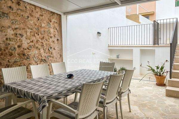 Überdachte Terrasse