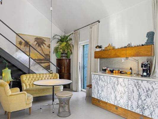 Wohnküche mit Zugang zum Garten Einheit A