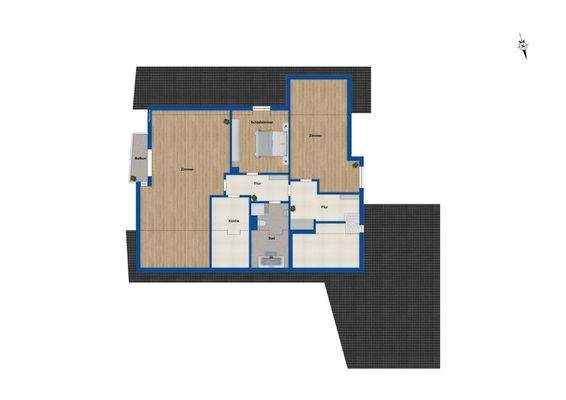 Grundriss Dachgeschoss