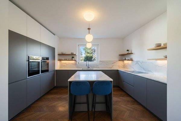 Küche im Erdgeschoss-Visualisierung