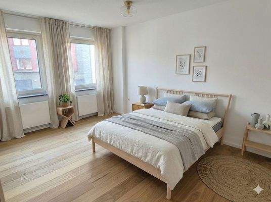 Schlafzimmer Visualisierung