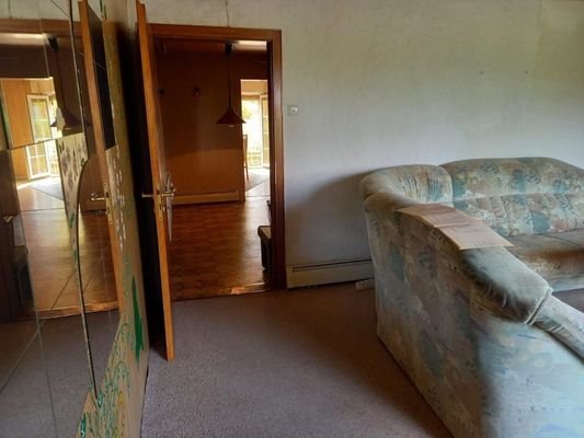 Zugang zum Wohnzimmer