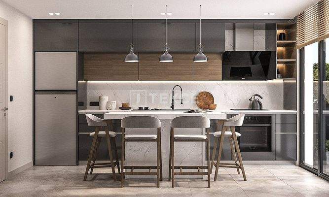 Apartments 400 Meters from the Metro in Kağıthane İstanbul