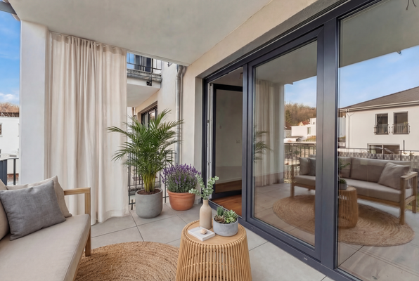 Balkon - Visualisierung