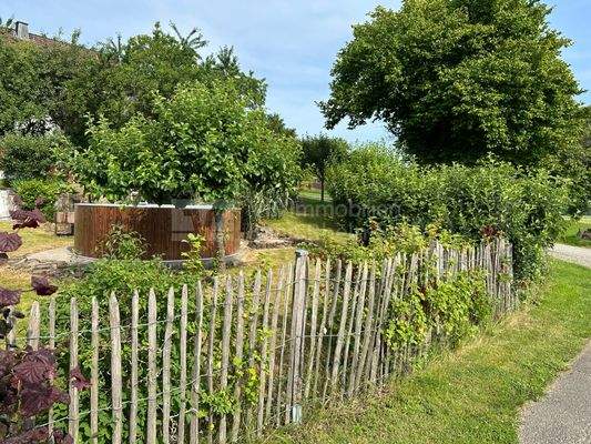 Einfriedung Staketenzaun
