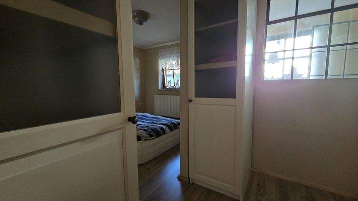 Übergang in das Schlafzimmer