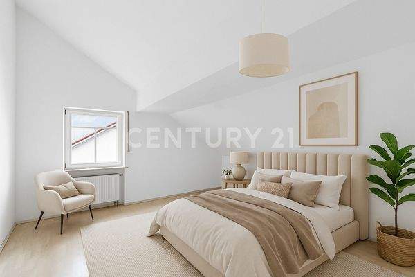 Digital Staging Schlafzimmer