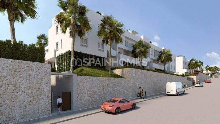 New-Build Golf Apartments in a Complex in Algorfa