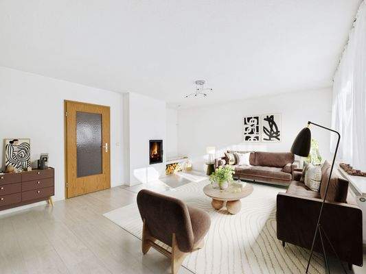 Wohnzimmer Visualisierung 