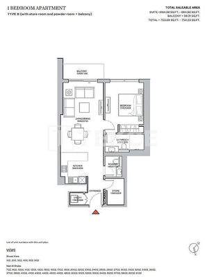 Luxury Apartments in Sobha Hartland II Project in Dubai Meydan