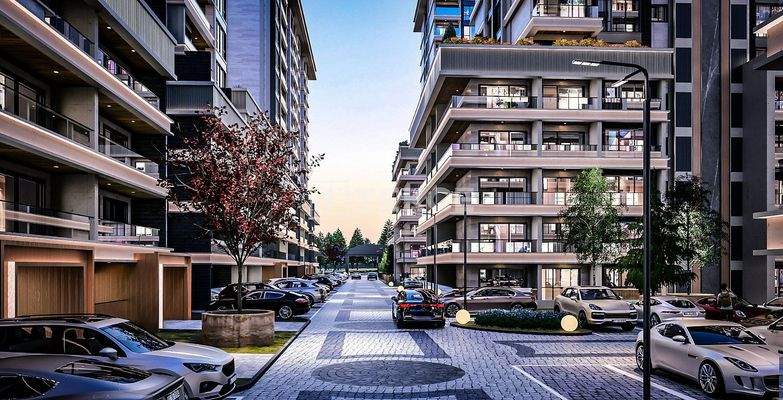 Investment Apartments in a Complex with Pool in Yenimahalle