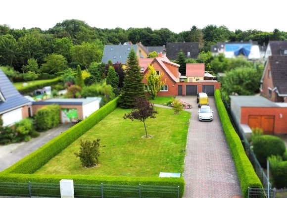 Vorgarten Drohnenbild