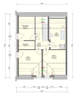 Grundriss Dachgeschoss