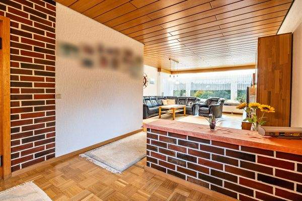 Blick ins Wohnzimmer