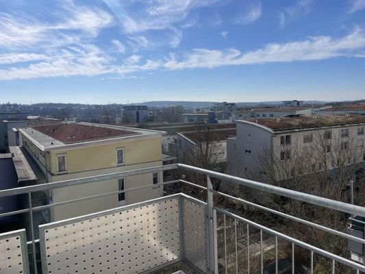 Blick vom Balkon 1. DG