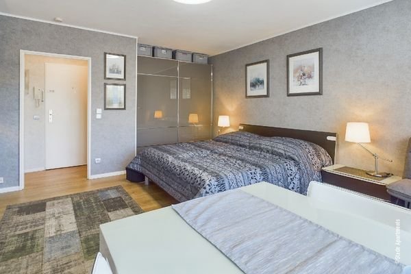 Wohn-und Schlafzimmer