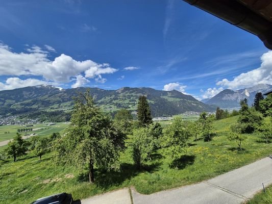 Aussicht vom Balkon