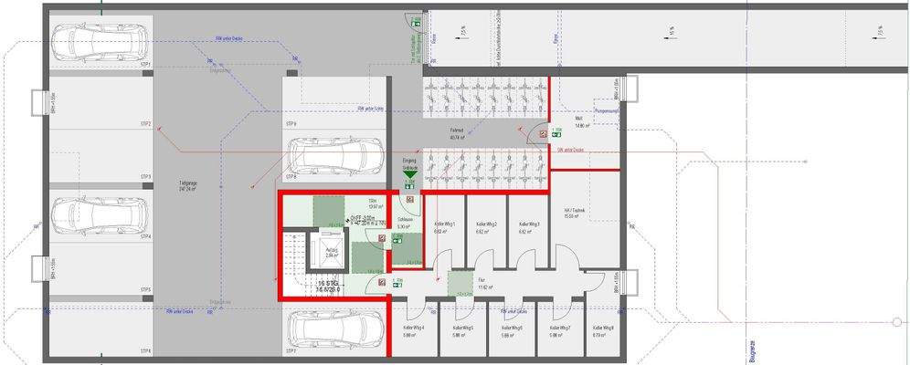 Grundriss Kellergeschoss