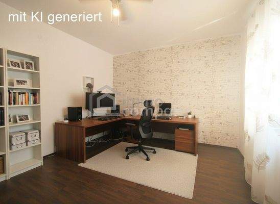 Arbeitszimmer mit KI generiert