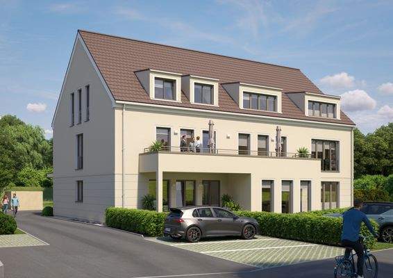 Ansicht Süd-West Haus 3