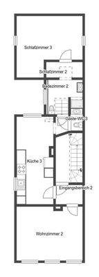 Grundriss Skizze 2.OG