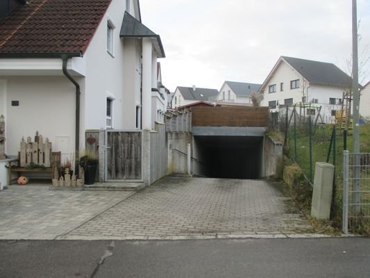 Garage Einfahrt