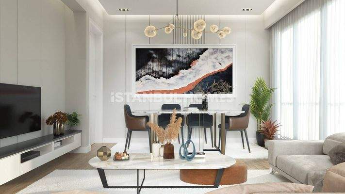 Apartments for Sale in a Family Concept Complex in Kagithane