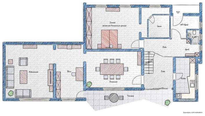 Grundriss Erdgeschoss