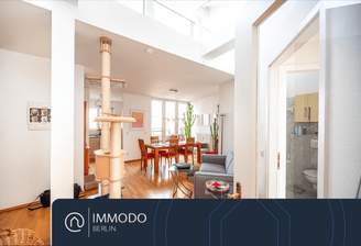 Wohnzimmer mit Dachfenstern