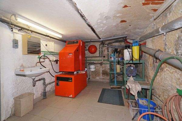 Keller, Heizung