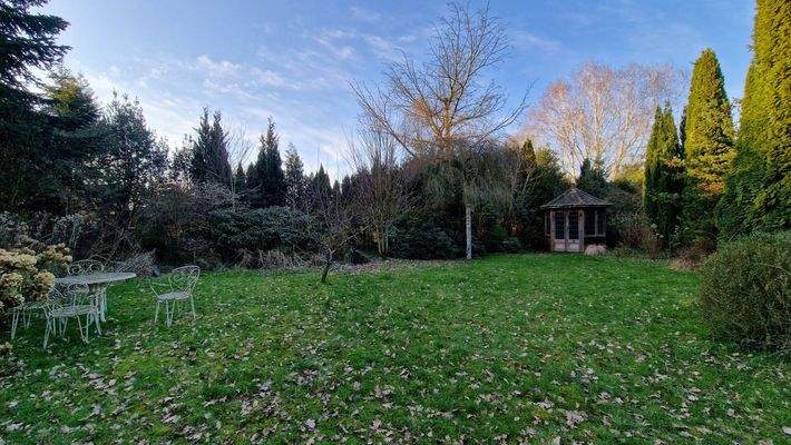 Das Baugrundstück am 19.03.2026