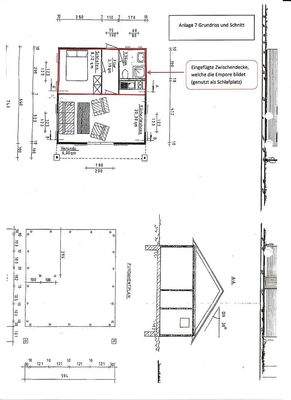 Grundriss und Schnitt 1