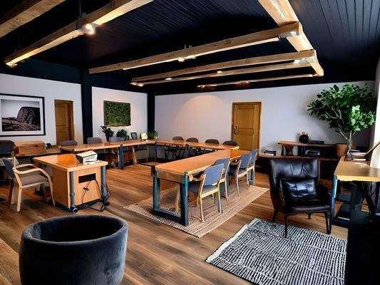 Einrichtungsbeispiel – KI-generierte Darstellung