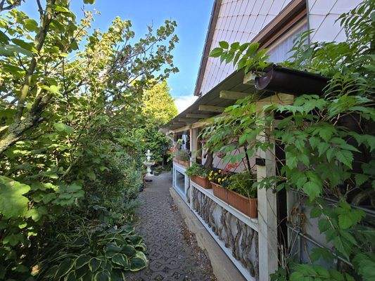 Ansicht mit Zugang Westseite