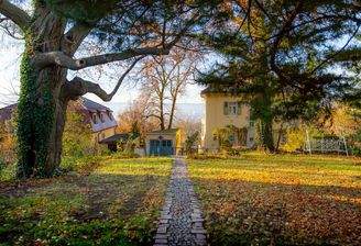 Garten mit Fernblick _ Herbstimpression