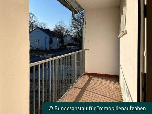 Balkon im Obergeschoss