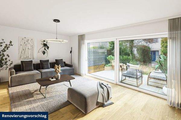 Wohnzimmer Renovierungsvorschlag 