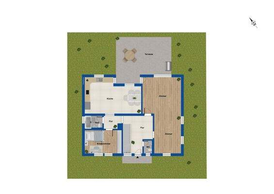 Grundriss Erdgeschoss