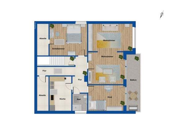 Grundriss - Dachgeschoss