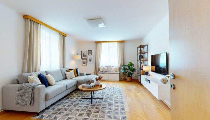 Ausstattungsbeispiel Wohnzimmer Wohnung EG rechts