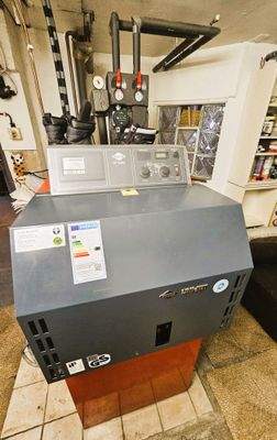 Ölheizung mit regelmäßiger Wartung