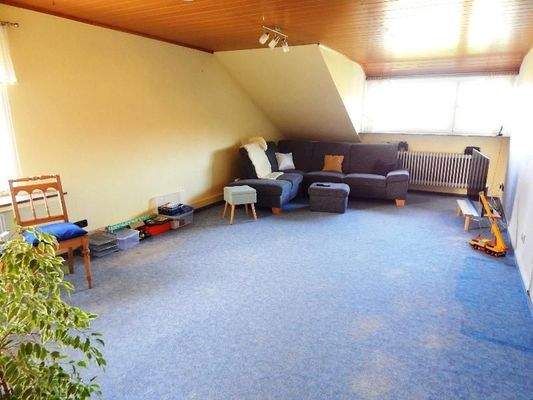 Das Wohnzimmer im Oberrgeschoss