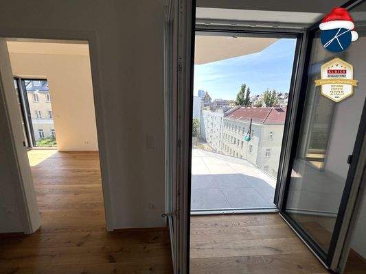 Blätterwaldzimmer und Loggia 1