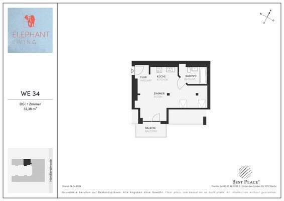 Handjery Strasse Grundrisse_WE34